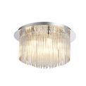 Aura Ceiling Light, 6 x G9, IP44, Polished Chrome/Clear Glass additional 3