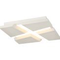 Hedda Flush Square Square Ceiling, 1 x 50W LED, 3000K, 3500lm, Sand White, additional 3