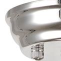 Lucinda Flush Ceiling Fitting, 1 x E27, Polished Nickel additional 5