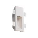 Samira Small Recessed Wall Lamp, 1 x GU10, White Paintable Gypsum, Cut Out: L:253mmxW:103mm additional 6