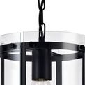 Primrose Pendant, 1 Light E27, Matt Black additional 7
