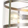 Primrose Pendant, 4 Light E27, Antique Brass additional 7