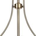 Lucinda Linear Pendant, 3 x E27, Antique Brass/Frosted Glass additional 7