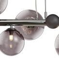 Rylee Linear Pendant , 7 x G9, Polished Chrome, Smoked Glass additional 6