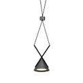 Xyla Sand Black/Grey Bar Linear Pendant 3 Light additional 8