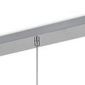 Ireine Polished Chrome 3 Light G9 Universal 2m Linear Pendant, Suitable For A Vast Selection Of Glass Shades additional 4