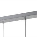 Ireine Polished Chrome 6 Light G9 Universal 2m Linear Pendant, Suitable For A Vast Selection Of Glass Shades additional 3