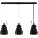 Beah Linear Pendant, 3 x E27, Matt Black/Antique Brass/Khaki additional 7