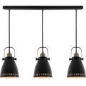 Beah Linear Pendant, 3 x E27, Matt Black/Antique Brass/Khaki additional 12