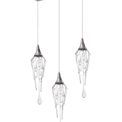Ida Linear Pendant Bar, 3 x GU10, Polished Chrome additional 3