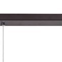 Naomi 4 Light Bar Linear Pendant E14, Oiled Bronze/Polished Chrome/Amber additional 9