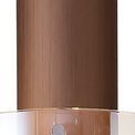 Brita Linear Pendant, 3 Light Adjustable E27, Mocha/Amber Glass additional 14