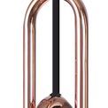 Angela Linear Suspension Kit, 3 x E27, Copper/Matt Black additional 4