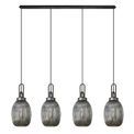 Angela Linear Suspension Kit, 4 x E27, Aged Pewter/Matt Black additional 9