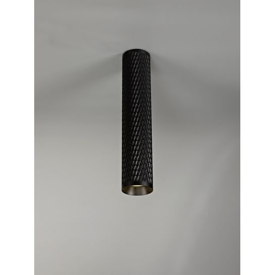 Sienna 30cm Surface Mounted Ceiling Light, 1 x GU10, Sand Black