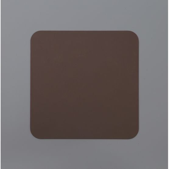 Melody 200mm Non-Electric Square Plate, Coffee