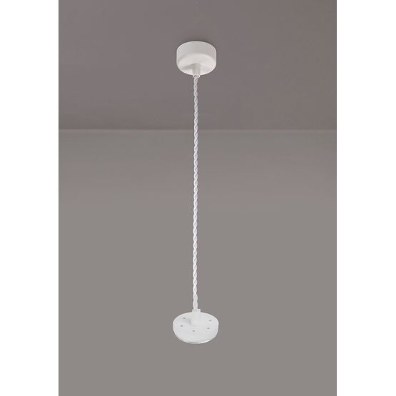 Sienna Pendant Light Kit 2m, 1 x GU10, Sand White