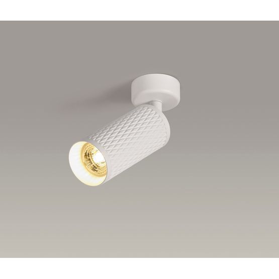 Sienna Surface Mounted Spot Light, 1 x GU10, Sand White