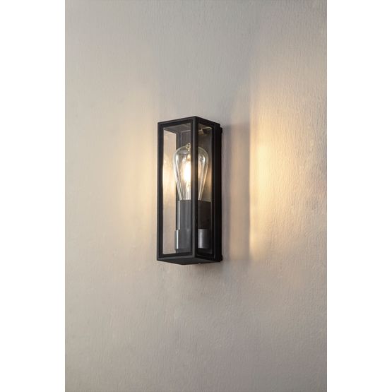 Ada Flush Wall Lamp, 1 x E27, IP65, Anthracite, 2yrs Warranty