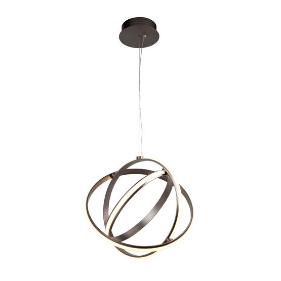 Magic 3Lt LED Ceiling Pendant - Satin Nickel