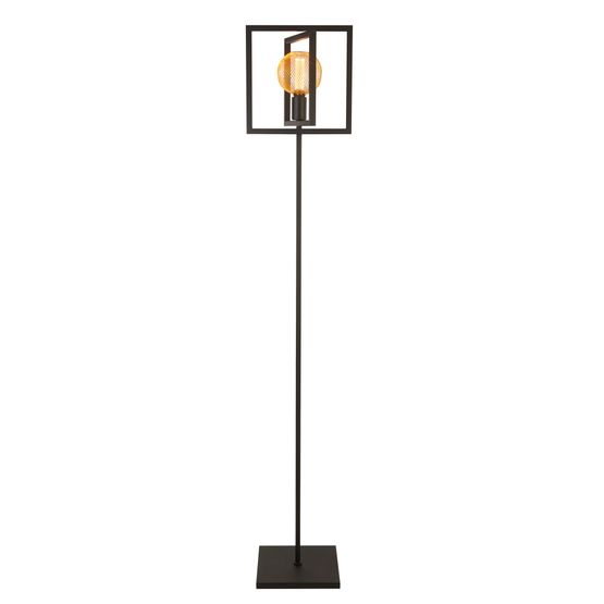 Plaza Floor Lamp - Matt Black Metal