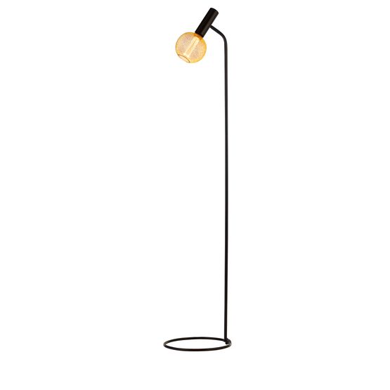 Dulwich Floor Lamp - Black Metal