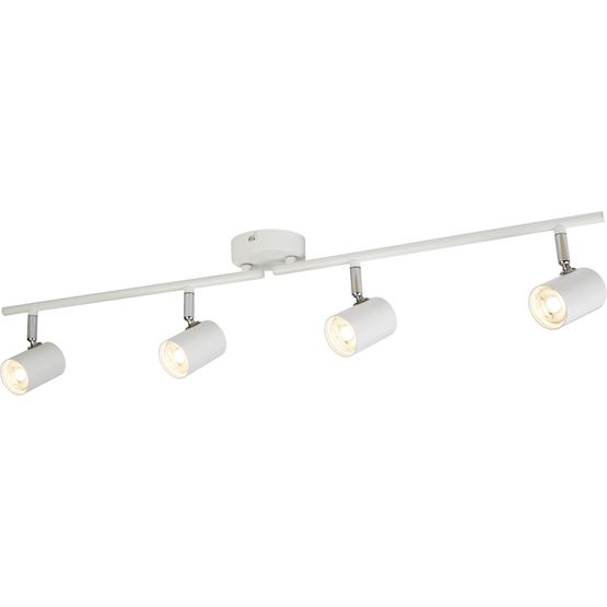 Rollo 4Lt Split Bar Spotlight - White Metal