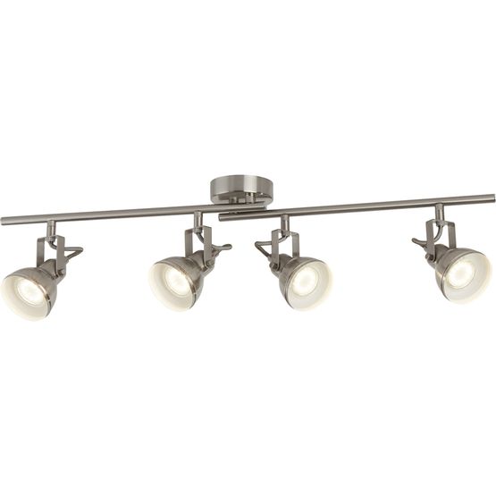 Focus 4Lt Spotlight Bar - Satin Silver Metal