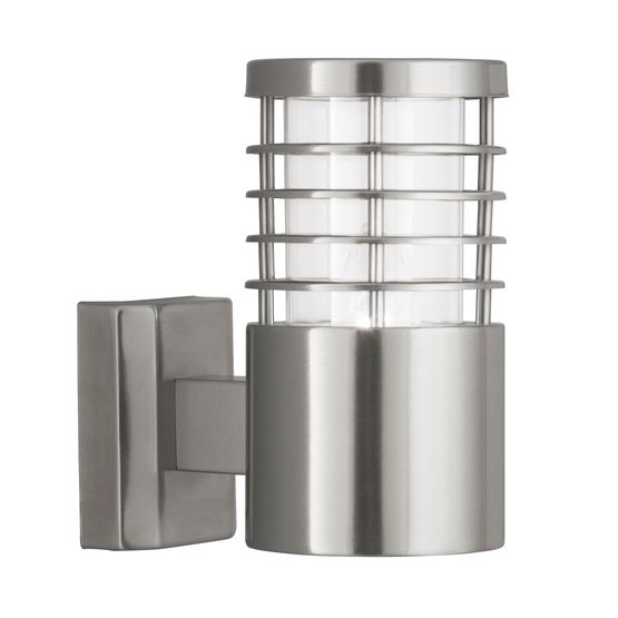 Louvre Outdoor Wall Bracket - Stainless Steel, IP44