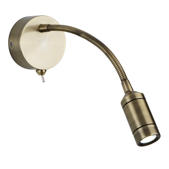 Flexy Wall Light - Antique Brass Metal