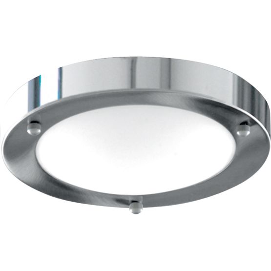 Dublin Flush - Chrome Metal &amp; Acid Glass