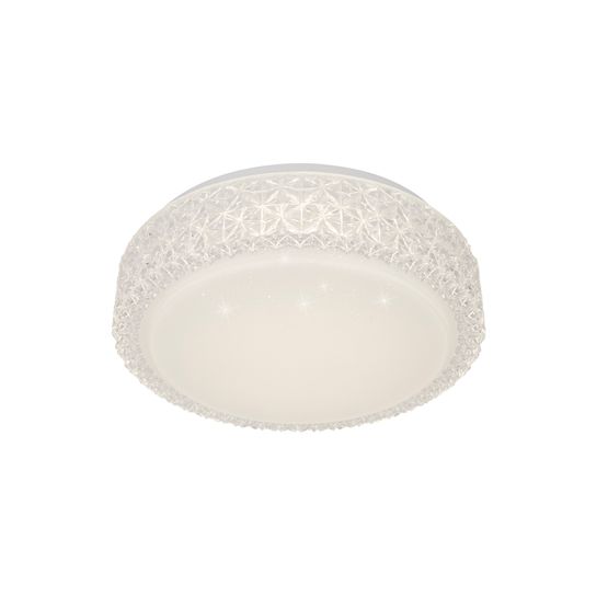 Leo LED Flush Fitting - Star Finish