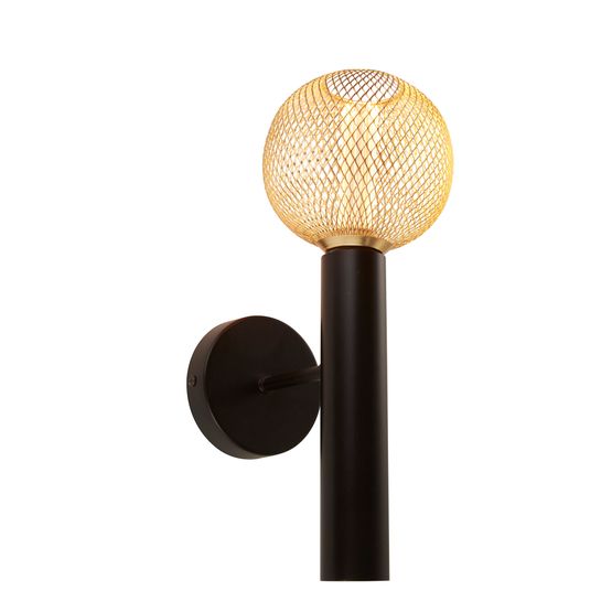 Dulwich Wall Light - Black Metal