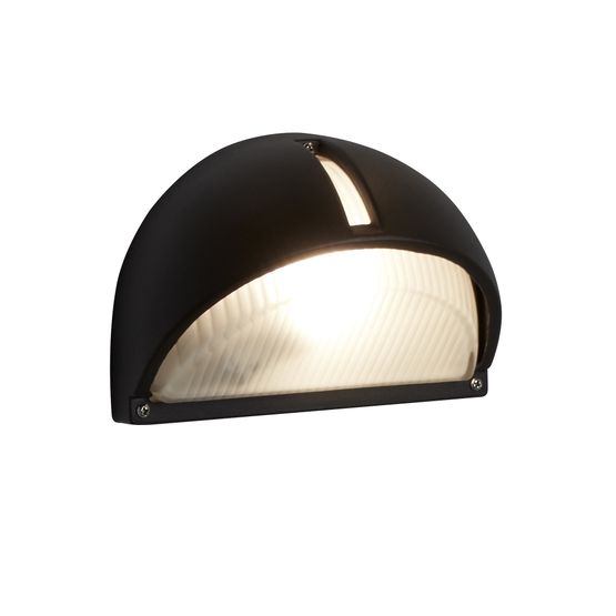 Kentucky LED Outdoor Wall Light - Black, Frosted, IP44